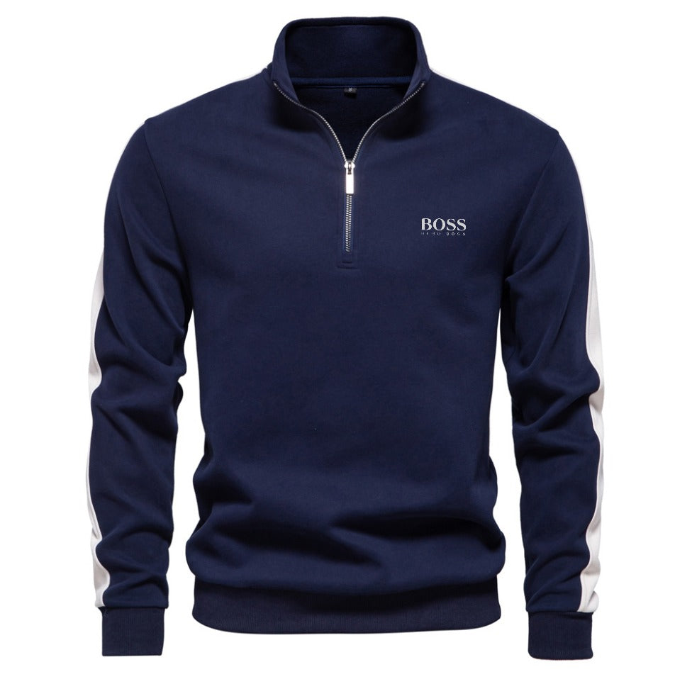 Casual Dry-Flex Quarter-Zip Sweater for Men