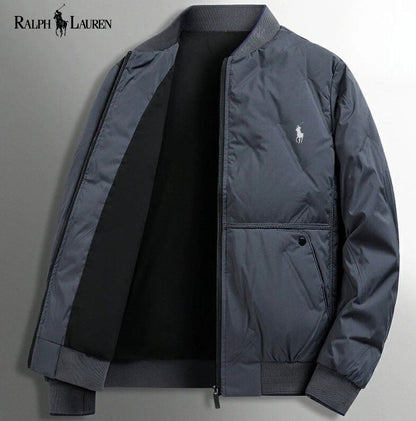 Emblem Quilted Puffer Jacket