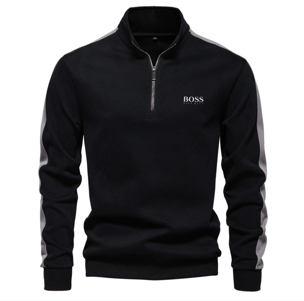 Casual Dry-Flex Quarter-Zip Sweater for Men