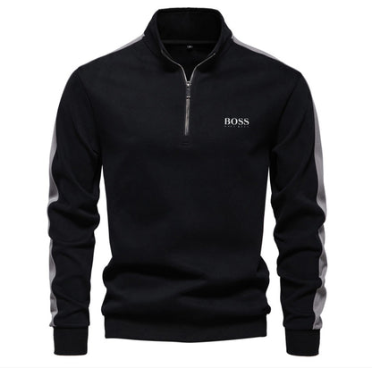 Casual Dry-Flex Quarter-Zip Sweater for Men