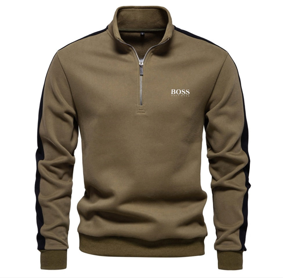 Casual Dry-Flex Quarter-Zip Sweater for Men