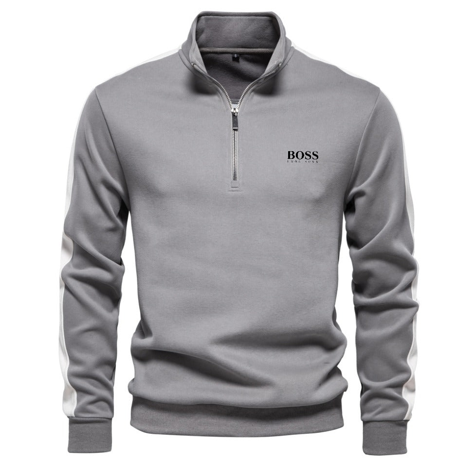 Casual Dry-Flex Quarter-Zip Sweater for Men