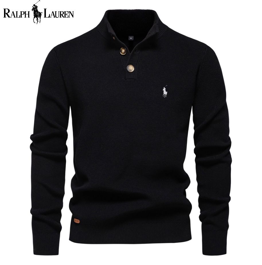 RL™ Buttoned Collar Pullover – Classic & Stylish