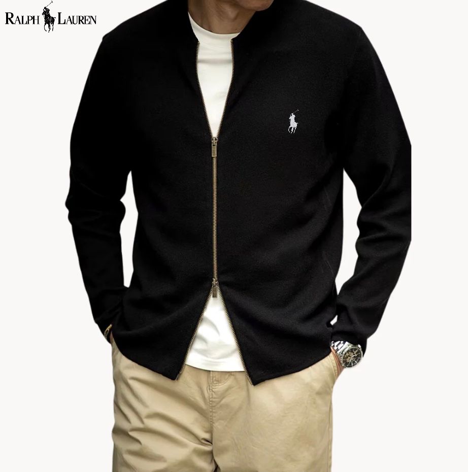 Wool Full-Zip Jumper