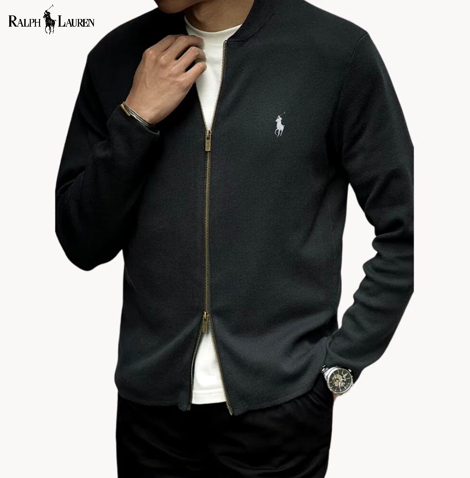 Wool Full-Zip Jumper