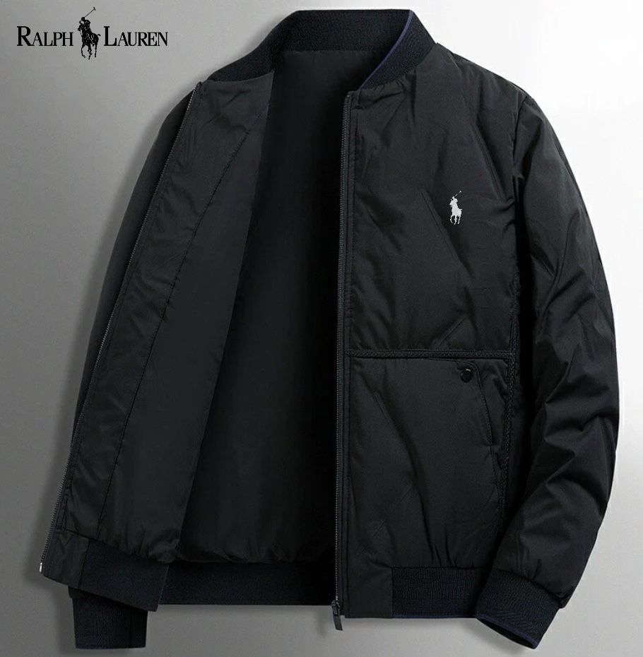 Emblem Quilted Puffer Jacket